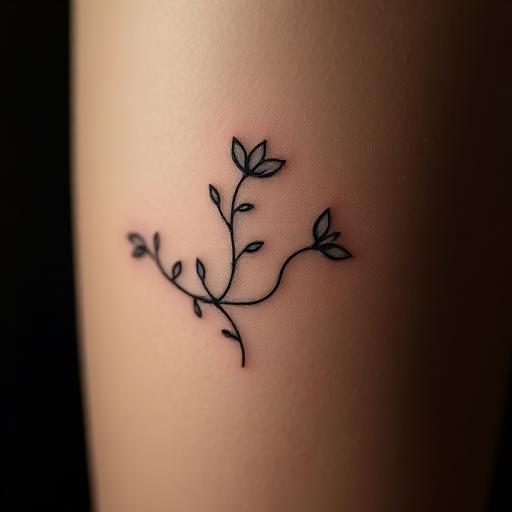 Fine line tattoo style preview